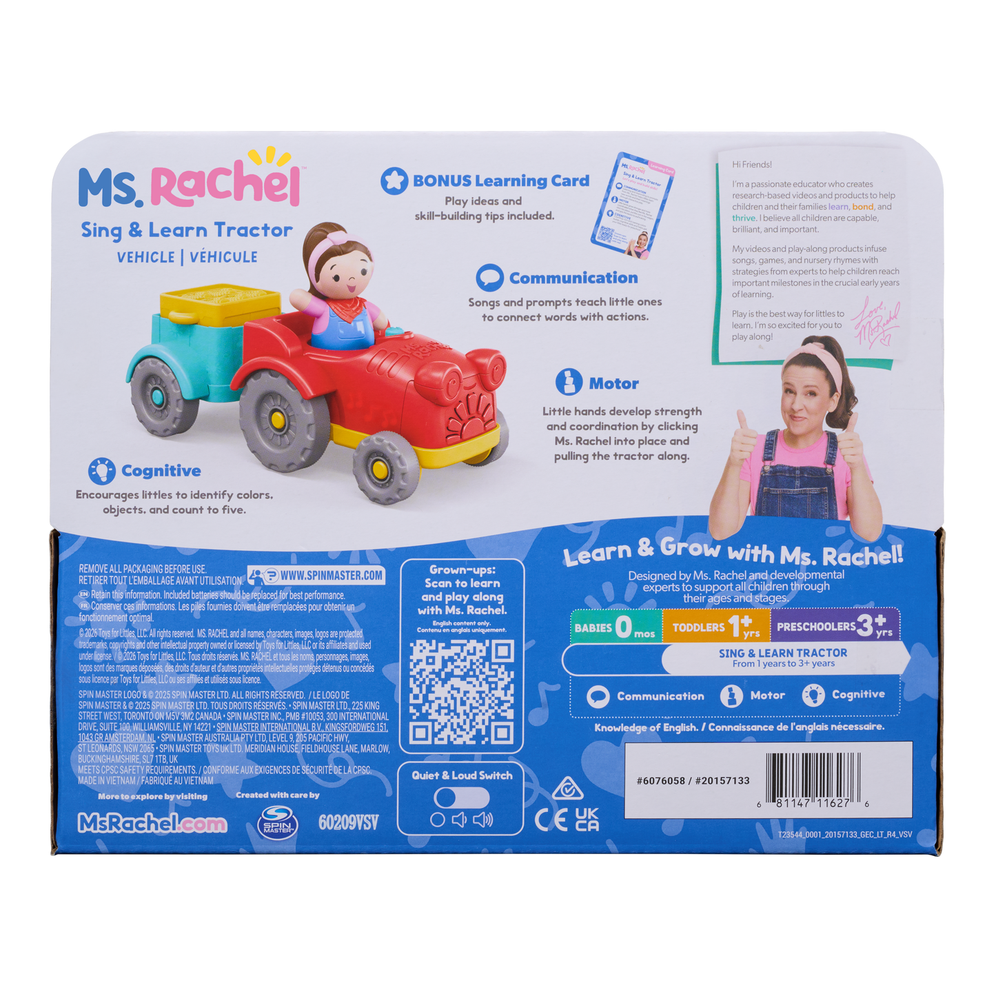 Sing & Learn Tractor