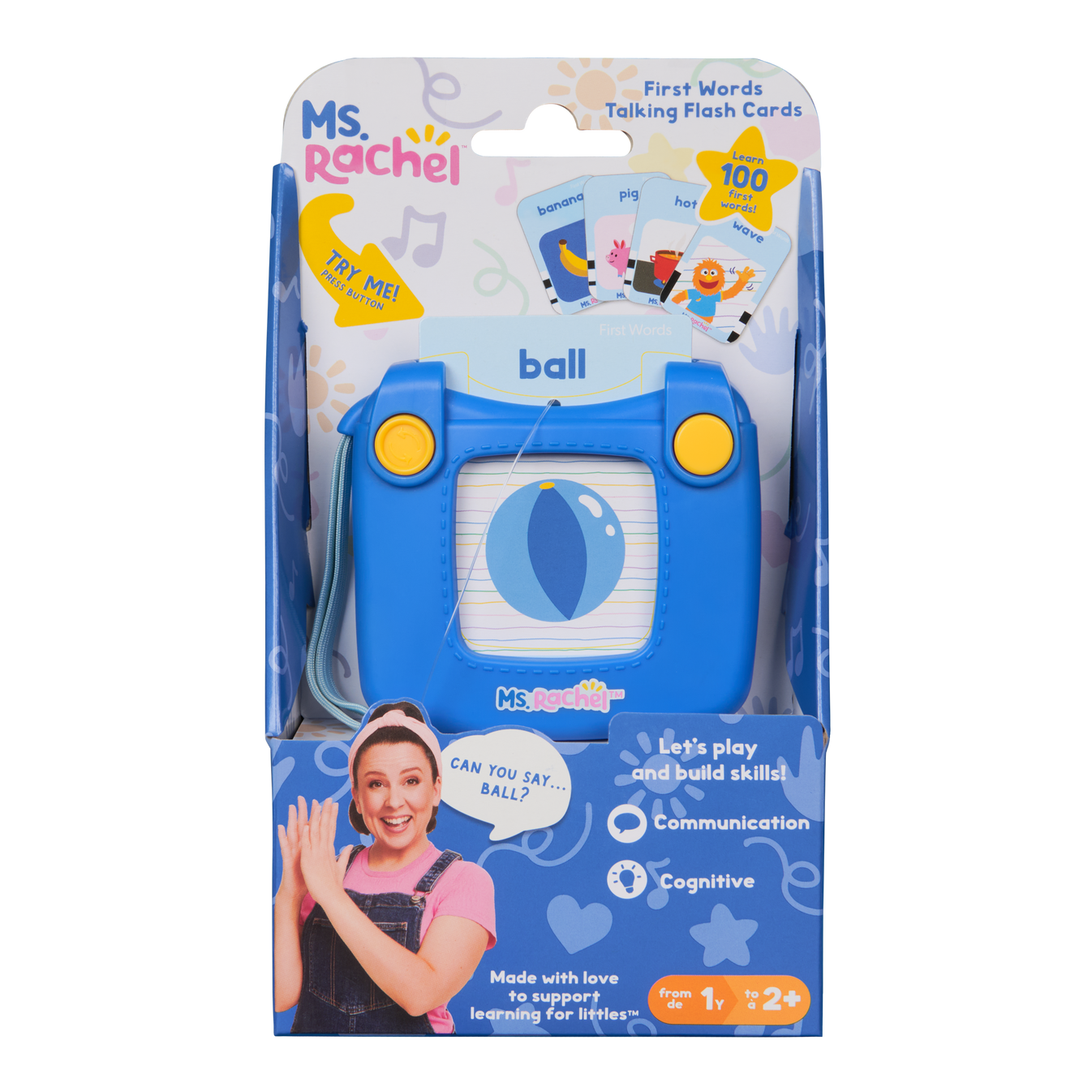 First Words Talking Flash Cards – Ms Rachel | Official Site