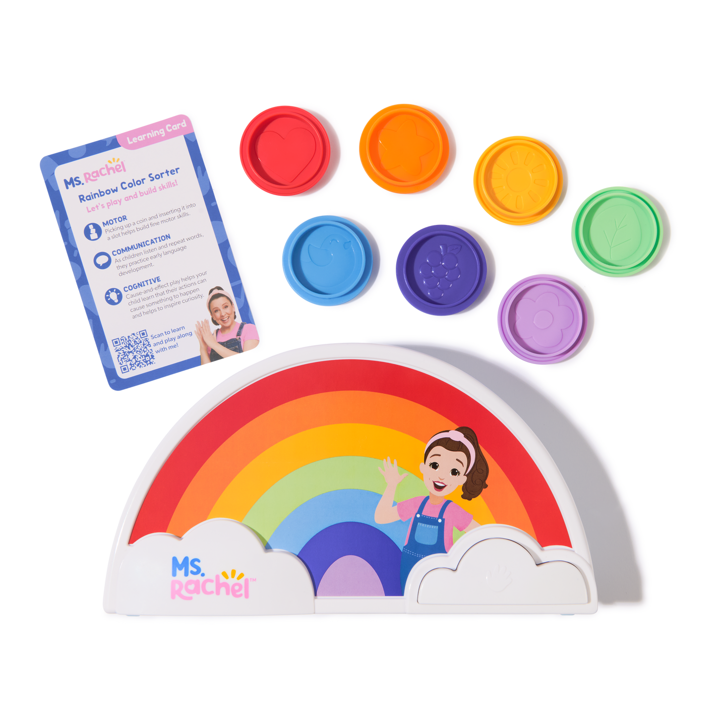 Rainbow Color Sorter – Ms Rachel | Official Site