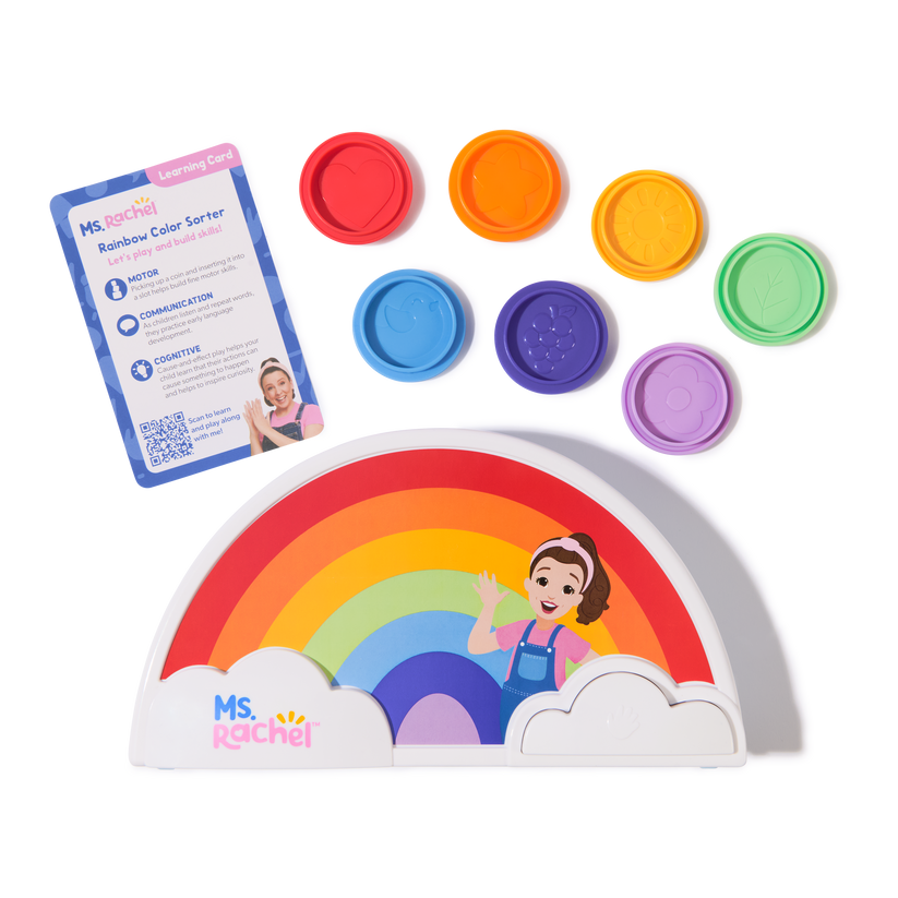 Rainbow Color Sorter – Ms Rachel | Official Site