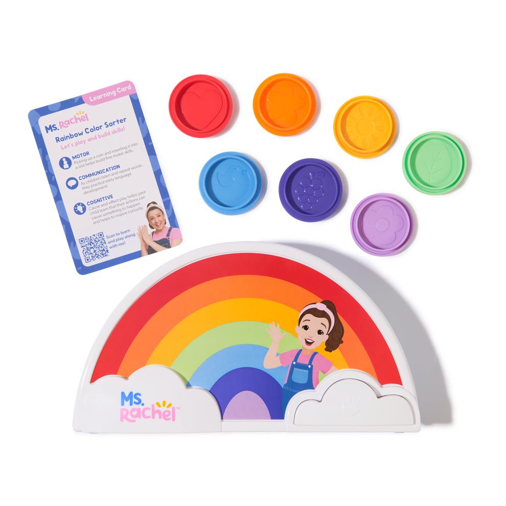 Rainbow Color Sorter – Ms Rachel | Official Site