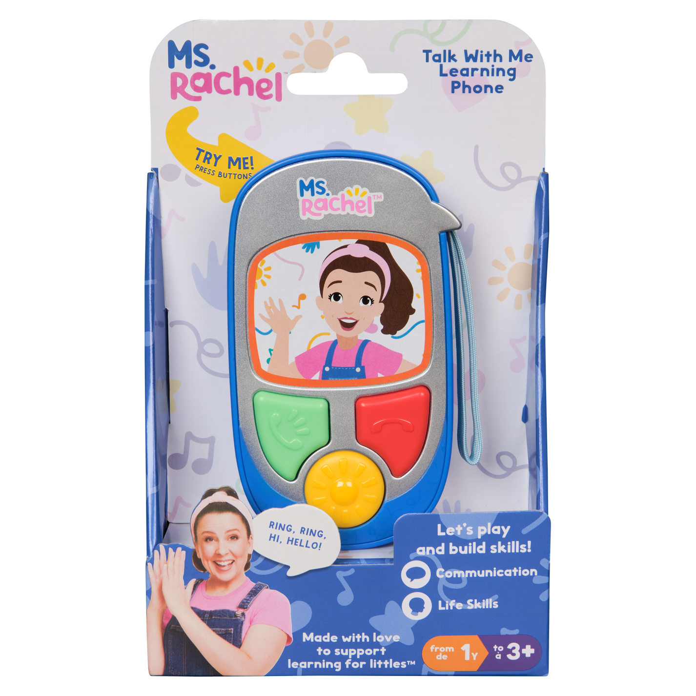 Talk With Me Learning Phone – Ms Rachel | Official Site