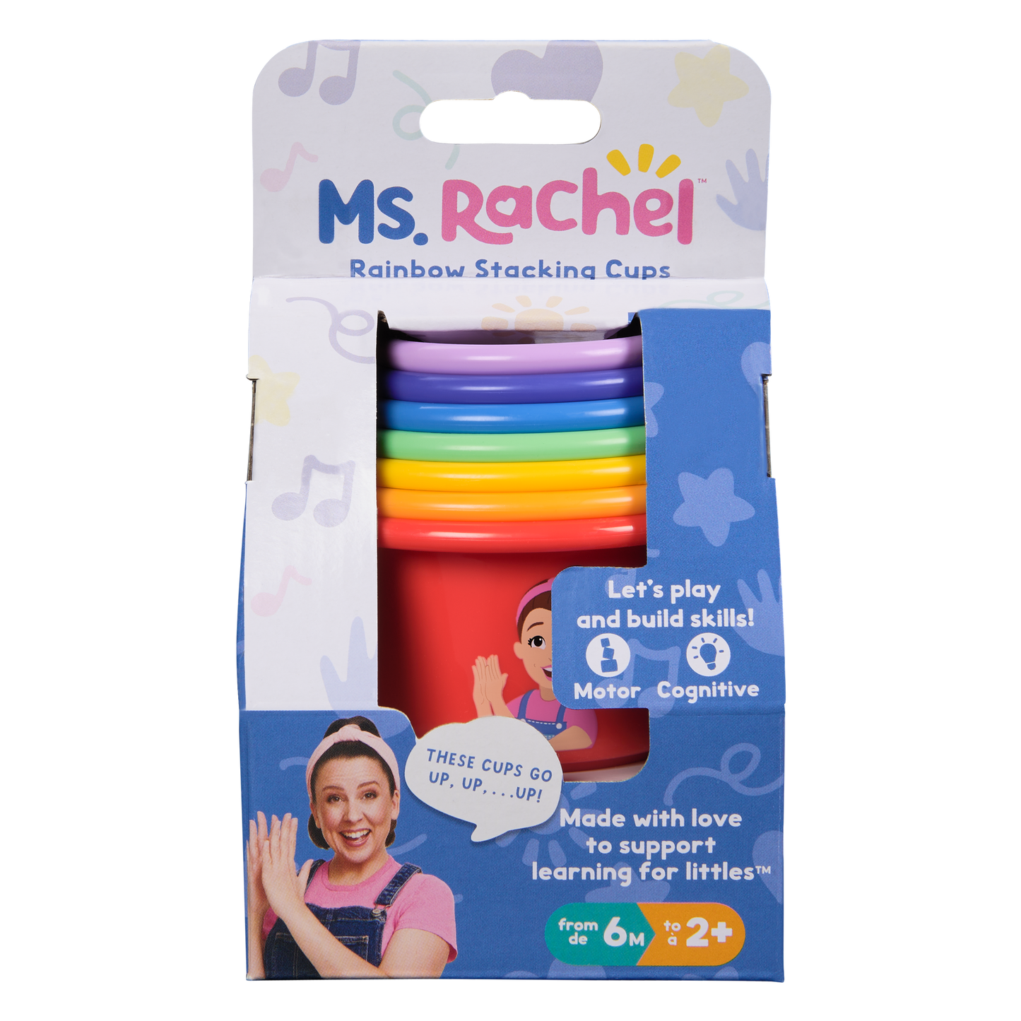 Rainbow Stacking Cups