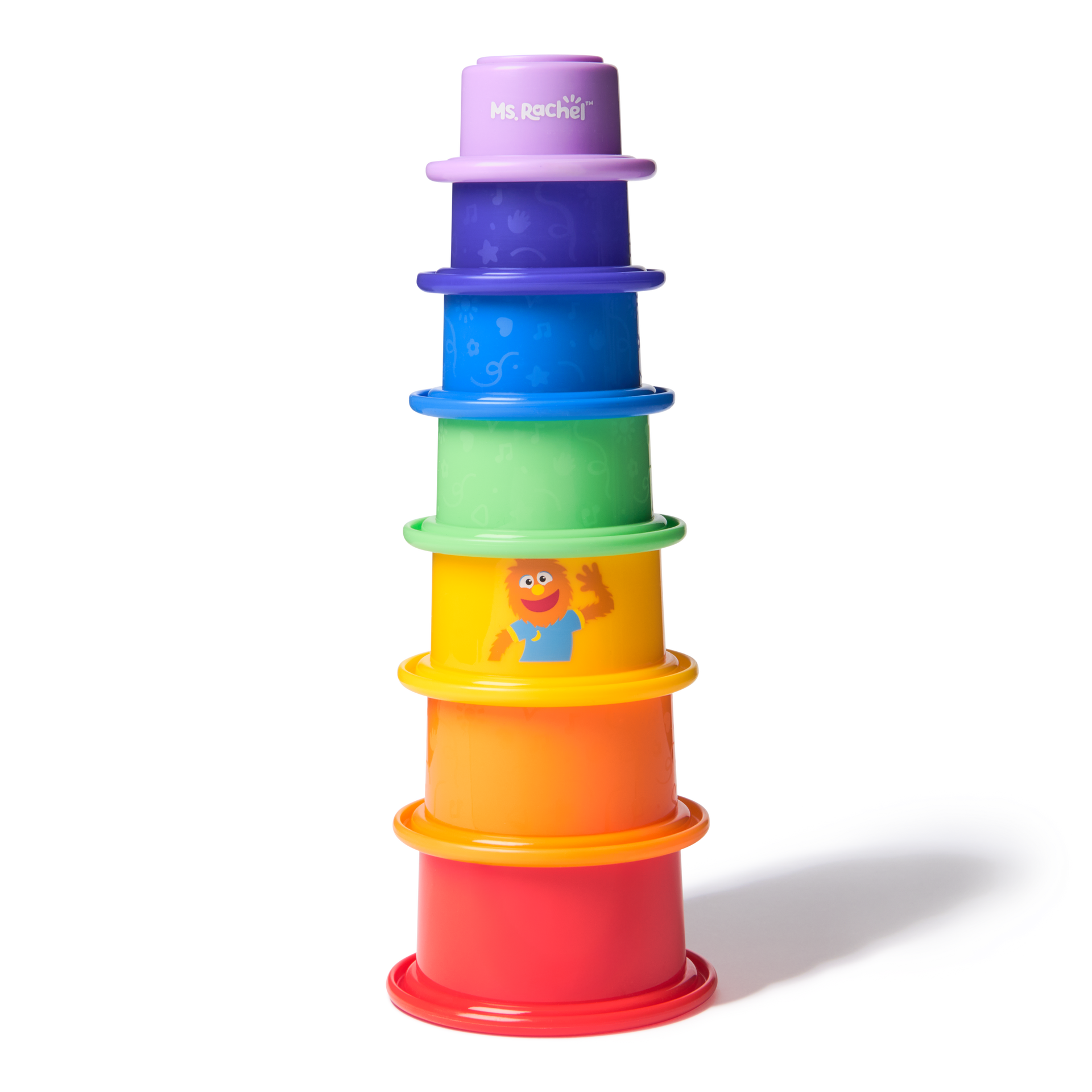 Stacking cups 2018SS ①-2 Rainbow Stacking Cups – Ms Rachel | Official Site
