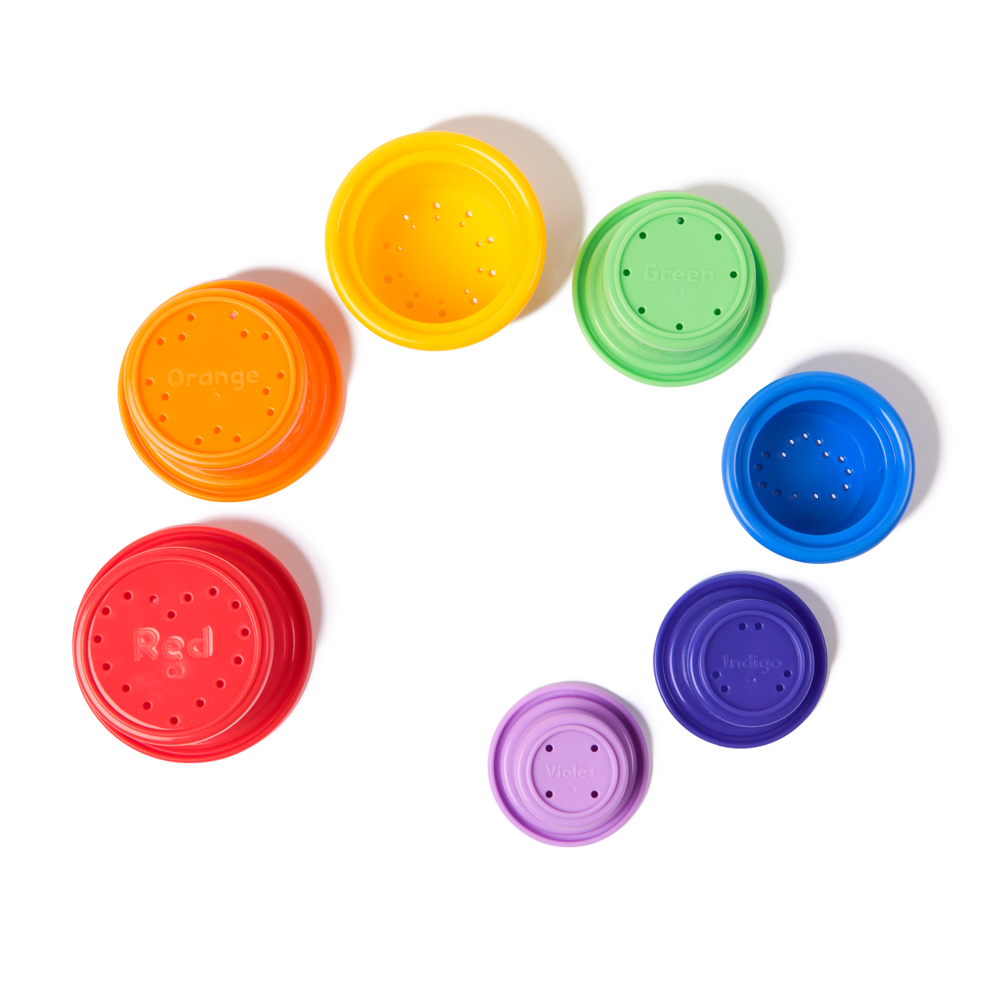 Rainbow Stacking Cups