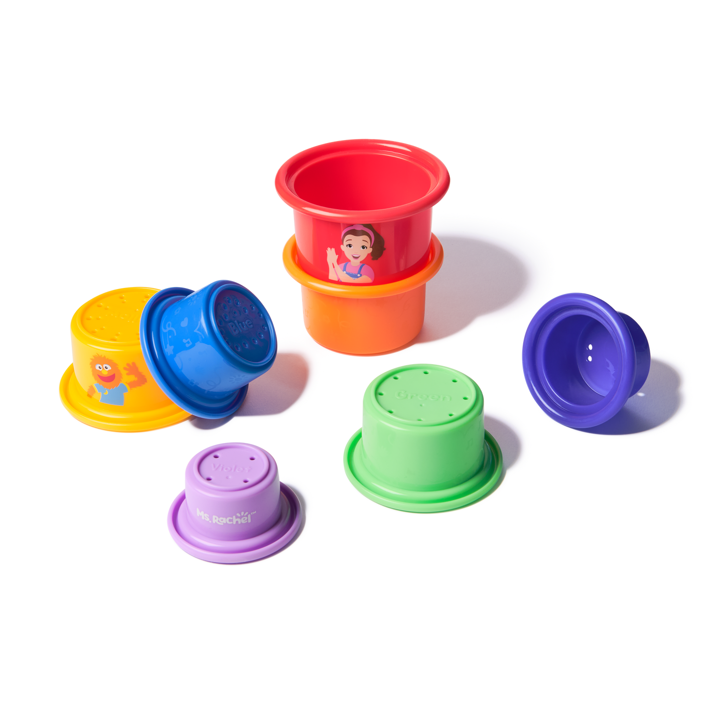 Rainbow Stacking Cups