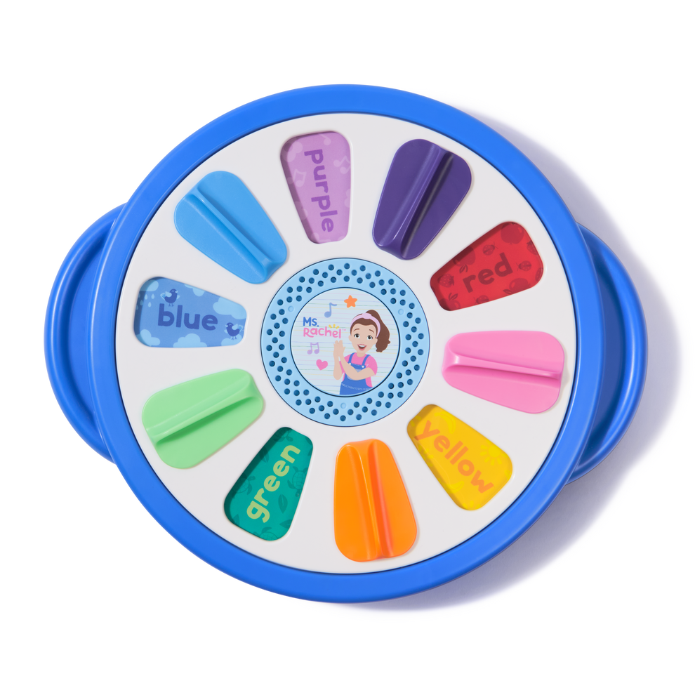 Ms Rachel Official Spin Along Learning Wheel With 3 Learning Play