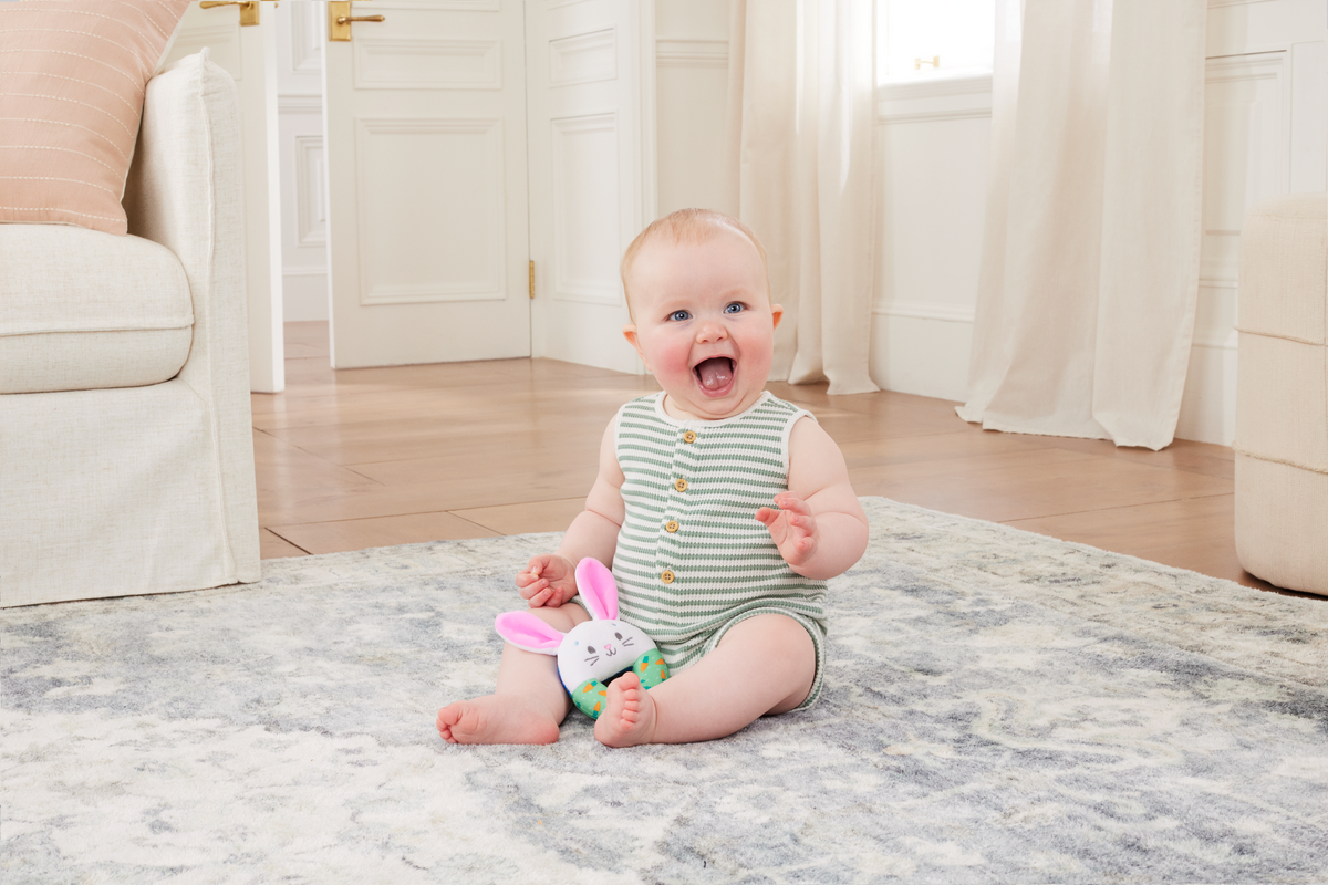 Hop Little Bunnies Soft Rattle – Ms Rachel | Official Site