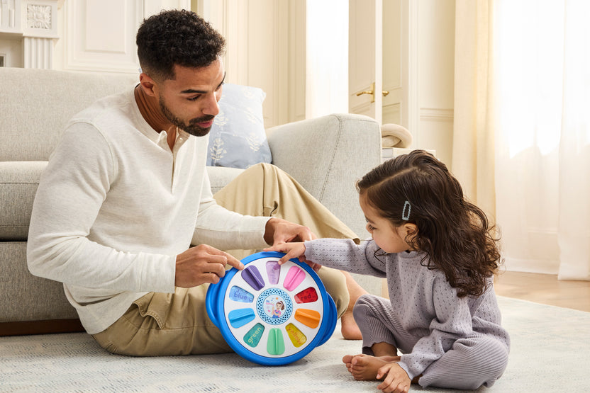 Using Children Wheel Spin Along Learning Wheel – Ms Rachel | Official Site
